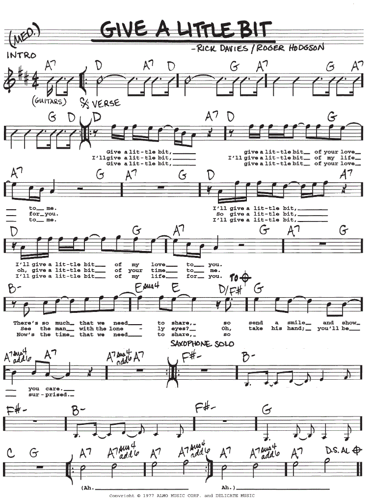 Sheet Music
